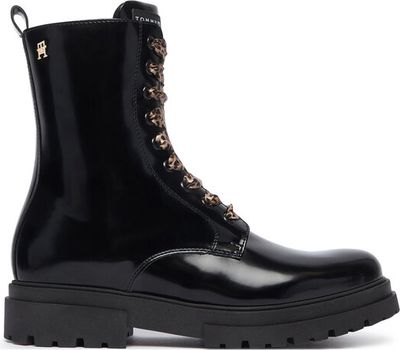 Buty zimowe dziecięce na zimę Tommy Hilfiger ze sklepu: eobuwie.pl w kategorii: Buty zimowe dziecięce - zdjęcie WP-EBWP-9KUZS-09B_0000306032255