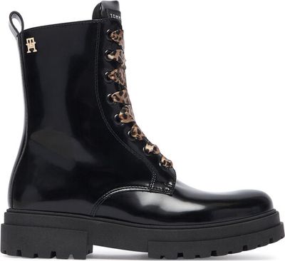 Buty zimowe dziecięce na zimę Tommy Hilfiger ze sklepu: eobuwie.pl w kategorii: Buty zimowe dziecięce - zdjęcie WP-EBWP-9KUZS-09B_0000306032262