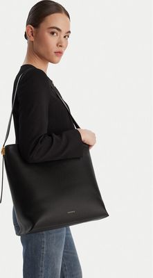 Shopper bag elegancka Coccinelle ze sklepu: eobuwie.pl w kategorii: Torby Shopper bag - zdjęcie WP-EBWP-9KUZS-09B_0000306039124