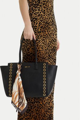 Shopper bag elegancka Just Cavalli ze sklepu: eobuwie.pl w kategorii: Torby Shopper bag - zdjęcie WP-EBWP-9KUZS-09B_0000306045040