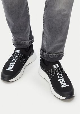 Buty sportowe męskie jesienne Just Cavalli ze sklepu: eobuwie.pl w kategorii: Buty sportowe męskie - zdjęcie WP-EBWP-9KUZS-09B_0000306045422