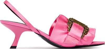 Sandały damskie na lato Versace Jeans Couture ze sklepu: eobuwie.pl w kategorii: Sandały damskie - zdjęcie WP-EBWP-9KUZS-09B_0000306046641