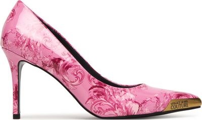 Czółenka na wiosnę Versace Jeans Couture ze sklepu: eobuwie.pl w kategorii: Czółenka - zdjęcie WP-EBWP-9KUZS-09B_0000306046658