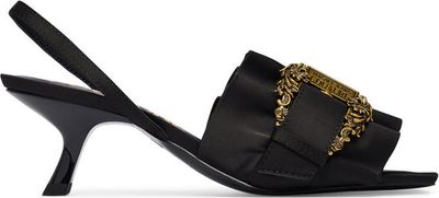 Sandały damskie letnie Versace Jeans Couture ze sklepu: eobuwie.pl w kategorii: Sandały damskie - zdjęcie WP-EBWP-9KUZS-09B_0000306046689