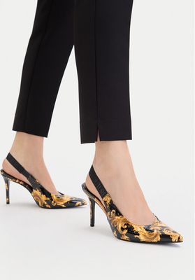 Czółenka na wiosnę Versace Jeans Couture ze sklepu: eobuwie.pl w kategorii: Czółenka - zdjęcie WP-EBWP-9KUZS-09B_0000306046696