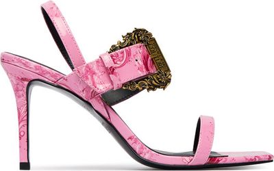 Versace Jeans Couture - Sandały damskie na lato ze sklepu: eobuwie.pl w kategorii: Sandały damskie - zdjęcie WP-EBWP-9KUZS-09B_0000306046740