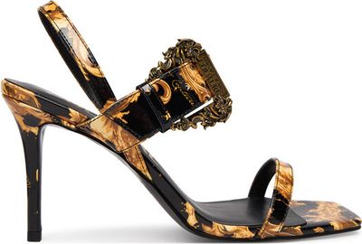 Sandały damskie na lato Versace Jeans Couture ze sklepu: eobuwie.pl w kategorii: Sandały damskie - zdjęcie WP-EBWP-9KUZS-09B_0000306046764
