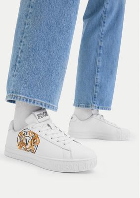 Buty sportowe damskie na wiosnę Versace Jeans Couture ze sklepu: eobuwie.pl w kategorii: Buty sportowe damskie - zdjęcie WP-EBWP-9KUZS-09B_0000306047051