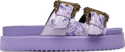 Versace Jeans Couture - Klapki damskie na lato ze sklepu: eobuwie.pl w kategorii: Klapki damskie - zdjęcie WP-EBWP-9KUZS-09B_0000306047129