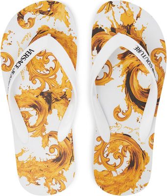 Klapki damskie letnie Versace Jeans Couture ze sklepu: eobuwie.pl w kategorii: Klapki damskie - zdjęcie WP-EBWP-9KUZS-09B_0000306047303