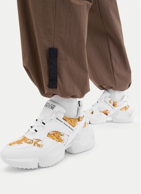 Buty sportowe damskie wiosenne Versace Jeans Couture ze sklepu: eobuwie.pl w kategorii: Buty sportowe damskie