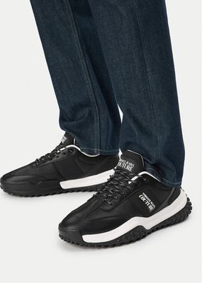 Buty sportowe męskie na wiosnę Versace Jeans Couture ze sklepu: eobuwie.pl w kategorii: Buty sportowe męskie - zdjęcie WP-EBWP-9KUZS-09B_0000306047457