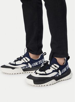 Versace Jeans Couture - Buty sportowe męskie jesienne ze sklepu: eobuwie.pl w kategorii: Buty sportowe męskie - zdjęcie WP-EBWP-9KUZS-09B_0000306047488