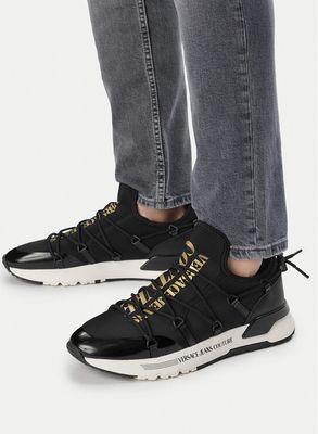 Buty sportowe męskie wiosenne Versace Jeans Couture ze sklepu: eobuwie.pl w kategorii: Buty sportowe męskie - zdjęcie WP-EBWP-9KUZS-09B_0000306047563