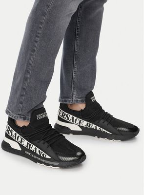 Buty sportowe męskie jesienne Versace Jeans Couture ze sklepu: eobuwie.pl w kategorii: Buty sportowe męskie - zdjęcie WP-EBWP-9KUZS-09B_0000306047594