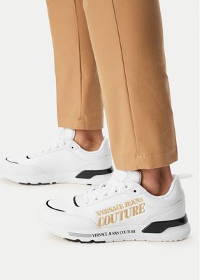 Buty sportowe męskie wiosenne Versace Jeans Couture ze sklepu: eobuwie.pl w kategorii: Buty sportowe męskie - zdjęcie WP-EBWP-9KUZS-09B_0000306047792