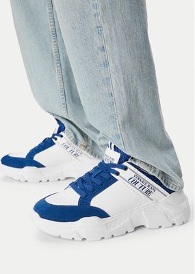 Buty sportowe męskie na wiosnę Versace Jeans Couture ze sklepu: eobuwie.pl w kategorii: Buty sportowe męskie - zdjęcie WP-EBWP-9KUZS-09B_0000306047877