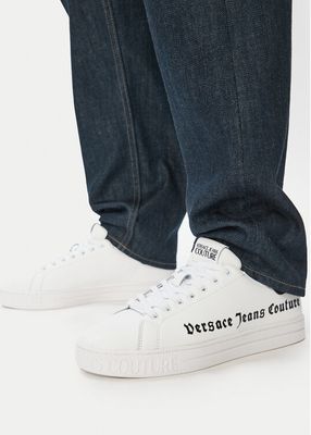 Buty sportowe męskie na wiosnę Versace Jeans Couture ze sklepu: eobuwie.pl w kategorii: Buty sportowe męskie - zdjęcie WP-EBWP-9KUZS-09B_0000306048003