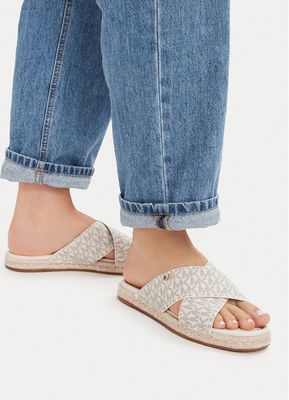 Espadryle damskie na lato Michael Michael Kors ze sklepu: eobuwie.pl w kategorii: Espadryle damskie - zdjęcie WP-EBWP-9KUZS-09B_0000306058651