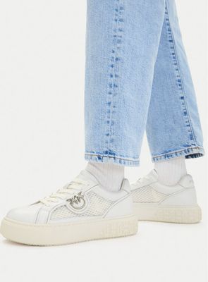 Pinko - Buty sportowe damskie wiosenne ze sklepu: eobuwie.pl w kategorii: Buty sportowe damskie - zdjęcie WP-EBWP-9KUZS-09B_0000306065499