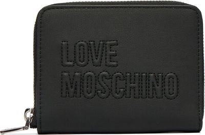 Portfel damski Love Moschino ze sklepu: eobuwie.pl w kategorii: Portfele damskie - zdjęcie WP-EBWP-9KUZS-09B_0000306070288