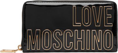 Portfel damski elegancki Love Moschino ze sklepu: eobuwie.pl w kategorii: Portfele damskie - zdjęcie WP-EBWP-9KUZS-09B_0000306070301