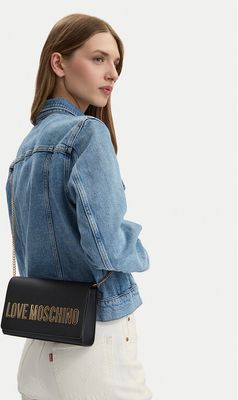 Love Moschino - Kopertówka elegancka ze sklepu: eobuwie.pl w kategorii: Kopertówki - zdjęcie WP-EBWP-9KUZS-09B_0000306070424