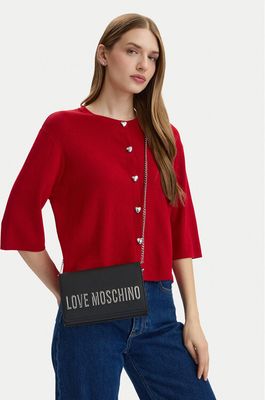 Kopertówka elegancka Love Moschino ze sklepu: eobuwie.pl w kategorii: Kopertówki - zdjęcie WP-EBWP-9KUZS-09B_0000306070523