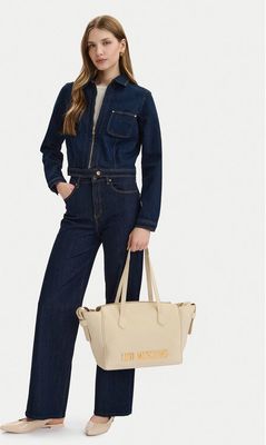 Shopper bag wakacyjna Love Moschino ze sklepu: eobuwie.pl w kategorii: Torby Shopper bag - zdjęcie WP-EBWP-9KUZS-09B_0000306070646