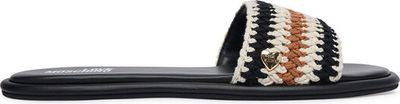 Love Moschino - Klapki damskie na lato ze sklepu: eobuwie.pl w kategorii: Klapki damskie - zdjęcie WP-EBWP-9KUZS-09B_0000306072688