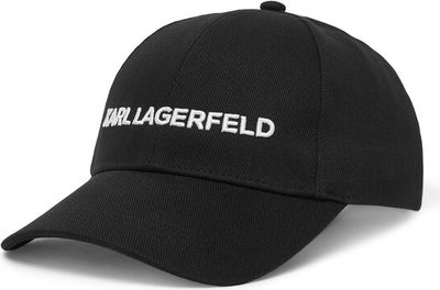 Karl Lagerfeld - Czapka z daszkiem damska ze sklepu: eobuwie.pl w kategorii: Czapki z daszkiem damskie - zdjęcie WP-EBWP-9KUZS-09B_0000306085077