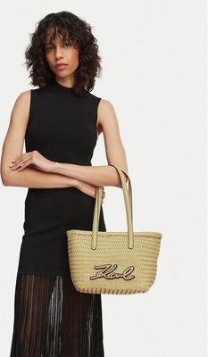 Torba letnia na wakacje Karl Lagerfeld ze sklepu: eobuwie.pl w kategorii: Torby letnie - zdjęcie WP-EBWP-9KUZS-09B_0000306085190