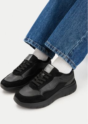 Buty sportowe damskie wiosenne Geox ze sklepu: eobuwie.pl w kategorii: Buty sportowe damskie - zdjęcie WP-EBWP-9KUZS-09B_0000306090958