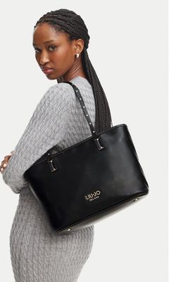 Shopper bag elegancka Liu Jo ze sklepu: eobuwie.pl w kategorii: Torby Shopper bag - zdjęcie WP-EBWP-9KUZS-09B_0000306099227