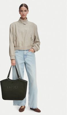 Shopper bag elegancka Liu Jo ze sklepu: eobuwie.pl w kategorii: Torby Shopper bag - zdjęcie WP-EBWP-9KUZS-09B_0000306099630