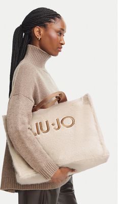 Shopper bag na wakacje Liu Jo ze sklepu: eobuwie.pl w kategorii: Torby Shopper bag - zdjęcie WP-EBWP-9KUZS-09B_0000306101005