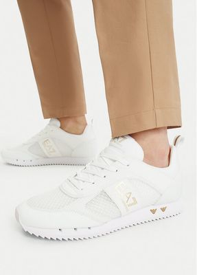 Buty sportowe męskie wiosenne EA7 Emporio Armani ze sklepu: eobuwie.pl w kategorii: Buty sportowe męskie