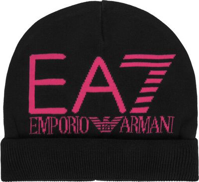 Czapka zimowa damska EA7 Emporio Armani ze sklepu: eobuwie.pl w kategorii: Czapki zimowe damskie - zdjęcie WP-EBWP-9KUZS-09B_0000306114487
