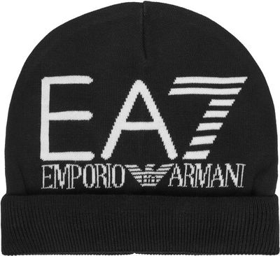 Czapka zimowa damska EA7 Emporio Armani ze sklepu: eobuwie.pl w kategorii: Czapki zimowe damskie - zdjęcie WP-EBWP-9KUZS-09B_0000306114494