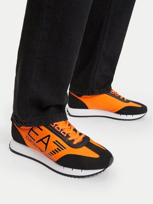wielokolorowy Buty sportowe męskie EA7 Emporio Armani ze sklepu: eobuwie.pl w kategorii: Buty sportowe męskie
