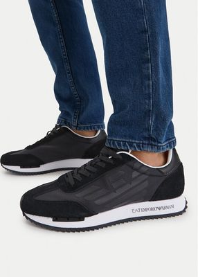 Buty sportowe męskie jesienne EA7 Emporio Armani ze sklepu: eobuwie.pl w kategorii: Buty sportowe męskie - zdjęcie WP-EBWP-9KUZS-09B_0000306114777