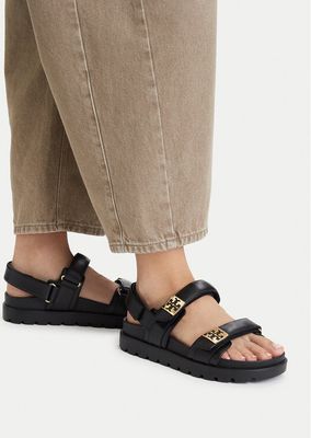 Sandały damskie na lato Tory Burch ze sklepu: eobuwie.pl w kategorii: Sandały damskie - zdjęcie WP-EBWP-9KUZS-09B_0000306127593