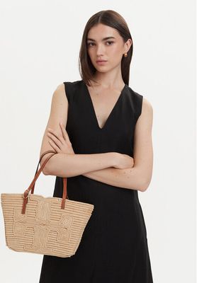 Shopper bag wakacyjna Tory Burch ze sklepu: eobuwie.pl w kategorii: Torby Shopper bag - zdjęcie WP-EBWP-9KUZS-09B_0000306127661