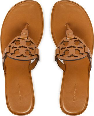 Klapki damskie na lato Tory Burch ze sklepu: eobuwie.pl w kategorii: Klapki damskie - zdjęcie WP-EBWP-9KUZS-09B_0000306127968