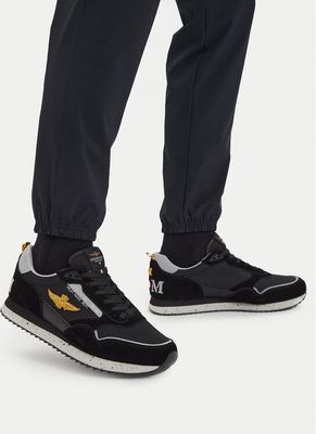Buty sportowe męskie na wiosnę jesienne Aeronautica Militare ze sklepu: eobuwie.pl w kategorii: Buty sportowe męskie - zdjęcie WP-EBWP-9KUZS-09B_0000306129535