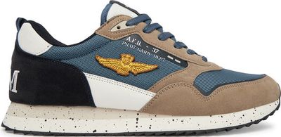 Buty sportowe męskie na wiosnę Aeronautica Militare ze sklepu: eobuwie.pl w kategorii: Buty sportowe męskie