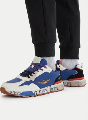 Buty sportowe męskie na wiosnę Aeronautica Militare ze sklepu: eobuwie.pl w kategorii: Buty sportowe męskie - zdjęcie WP-EBWP-9KUZS-09B_0000306129948