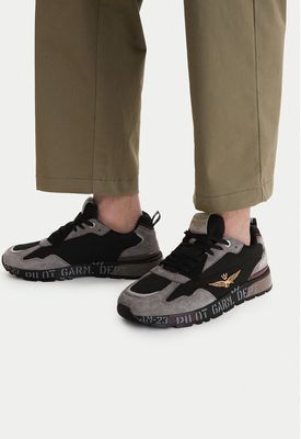 Buty sportowe męskie Aeronautica Militare ze sklepu: eobuwie.pl w kategorii: Buty sportowe męskie - zdjęcie WP-EBWP-9KUZS-09B_0000306129955