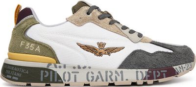 Buty sportowe męskie na wiosnę Aeronautica Militare ze sklepu: eobuwie.pl w kategorii: Buty sportowe męskie - zdjęcie WP-EBWP-9KUZS-09B_0000306130005
