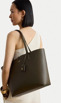 Shopper bag na wakacje LAUREN RALPH LAUREN ze sklepu: eobuwie.pl w kategorii: Torby Shopper bag - zdjęcie WP-EBWP-9KUZS-09B_0000306133174